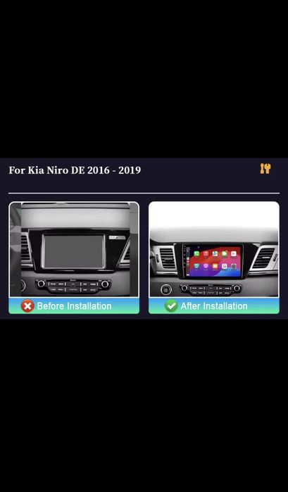 Navigatie Kia Niro 2016  2019