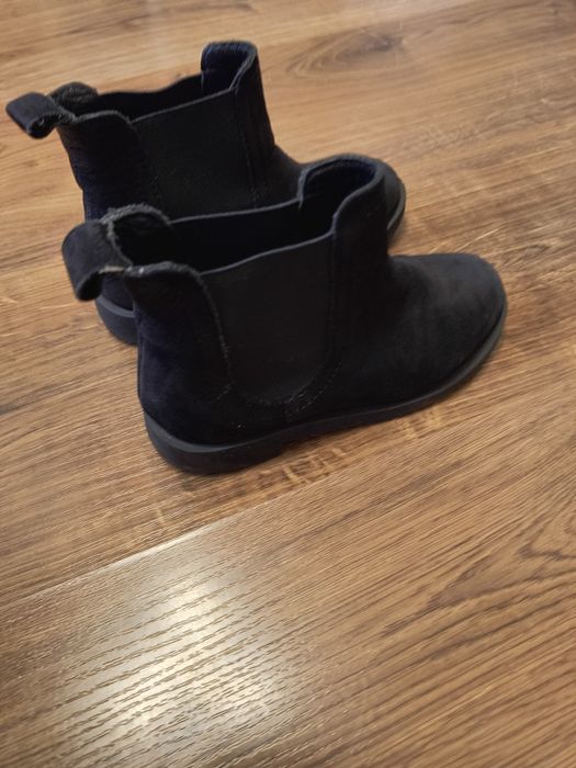 Ghete piele nabuc Zara mărimea 28