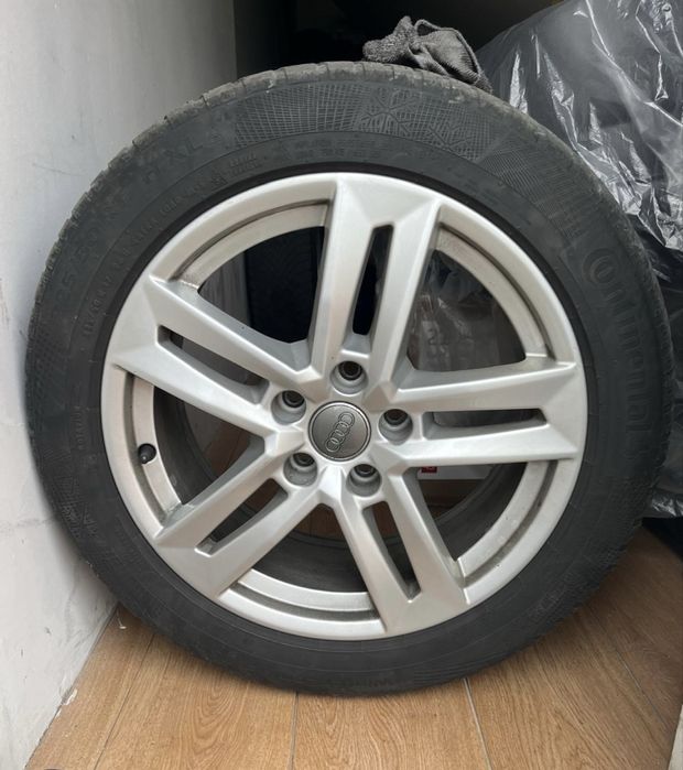 Jante originale Audi + cauciucuri 17 inch 225/50/R17 XL