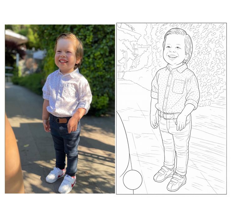 ПЕРСОНАЛИЗИРАНА книжка за оцветяване