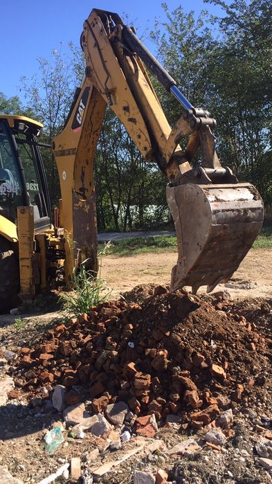 Escavarii fundatie fosa canal .apa gaze