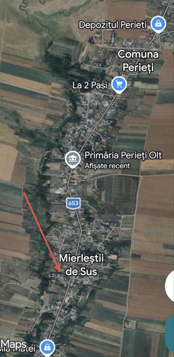 5100 mp Intravilan Perieti, Olt