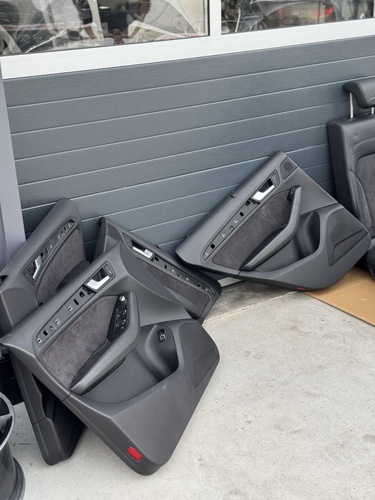 Interior Audi SQ5 piele alcantara full electric q5 8r