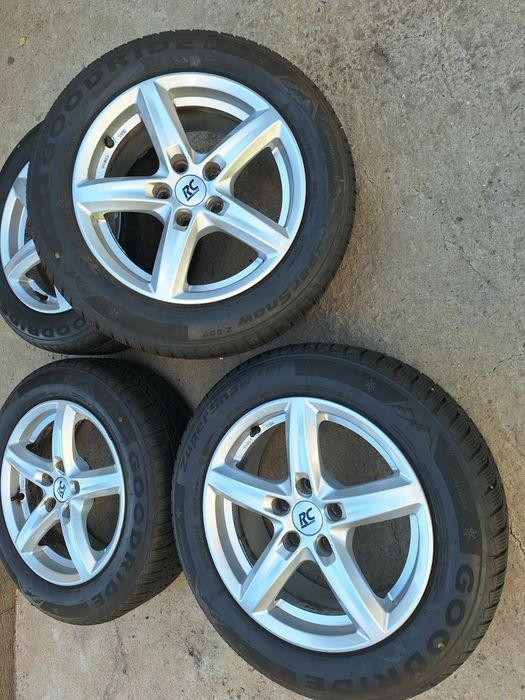 Алуминиеви джанти Brock 16 5x112 Et46 Зимни гуми  205/60/16
