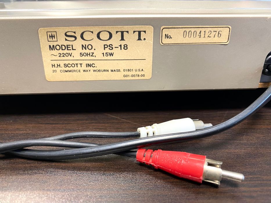 USA грамофон Scott