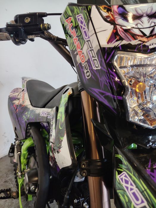 KXD 125cc Hurricane nou cu garanție pentru copii ediție Joker