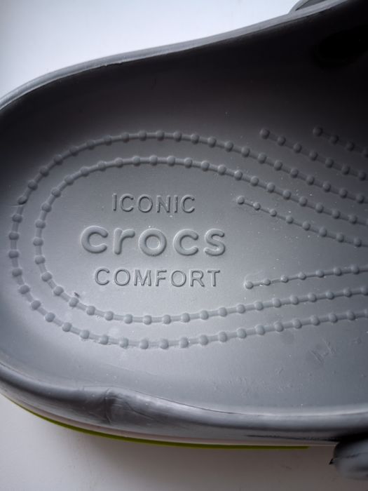 Сабо Crocs серый