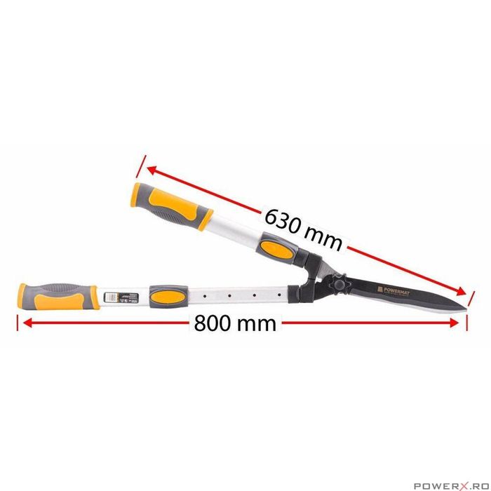 Foarfeca manuala de gradinarit, 800 mm, Powermat