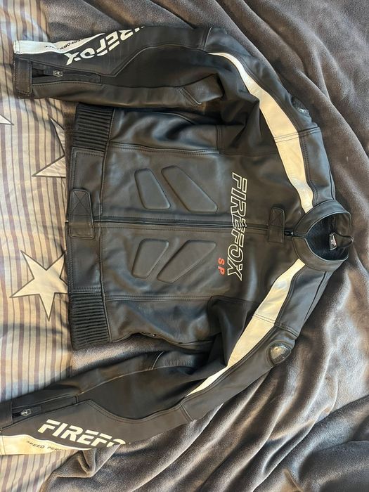 Geacă moto din piele cu protectie