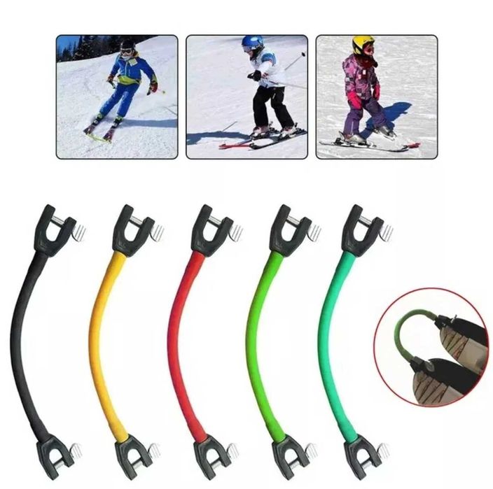 Conectori elastic ski incepatori Edgie Wedgie și Cofix rep manuala