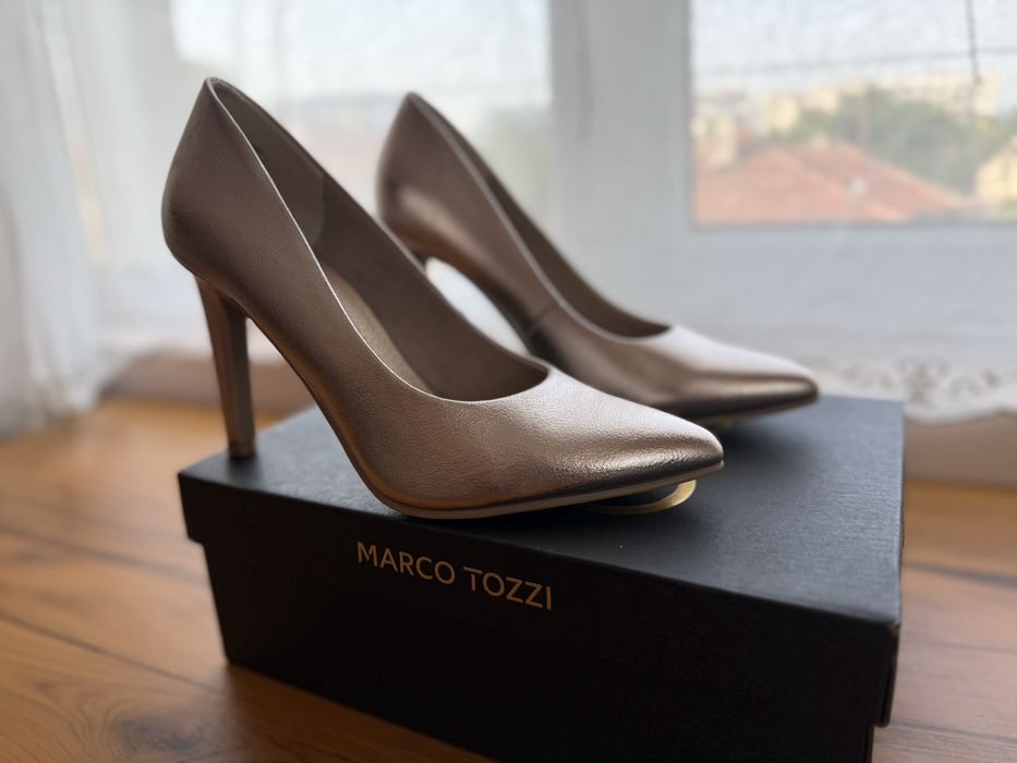 Обувки с висок ток - Marco Tozzi - 38