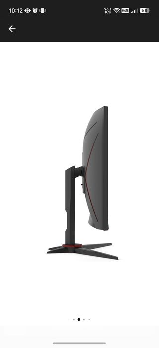 Monitor Gaming Curbat AOC LED VA 23.6'' Full HD, 165Hz