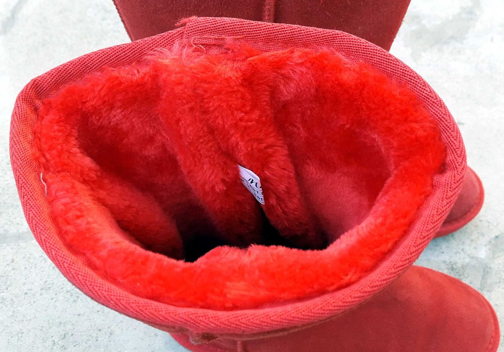 Дамски ботушки от естествена кожа-39 номер на фирмата Мей.