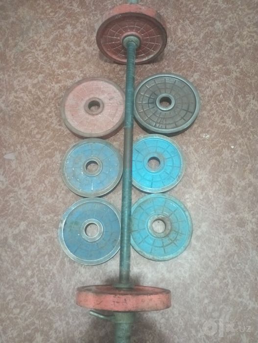 Продаётся штанга, укороченная, советская