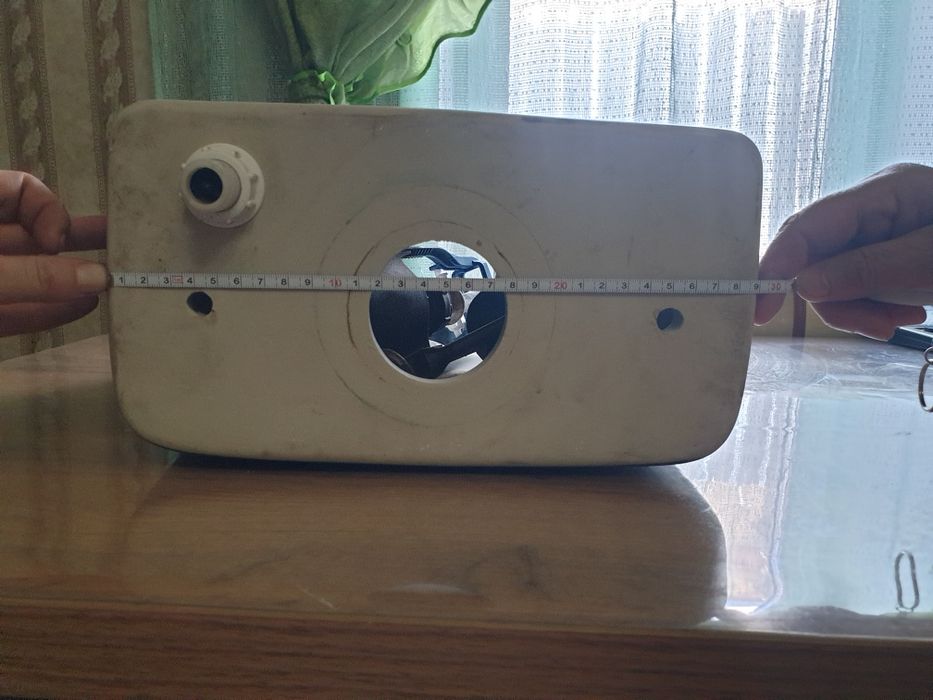 Бачок от унитаза Роса зеленый