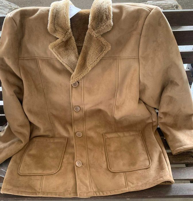 късо палто 2XL ново от изкуствен материал