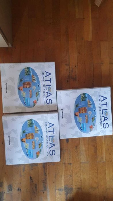 Colectia Atlas cu 3 bibliorafturi