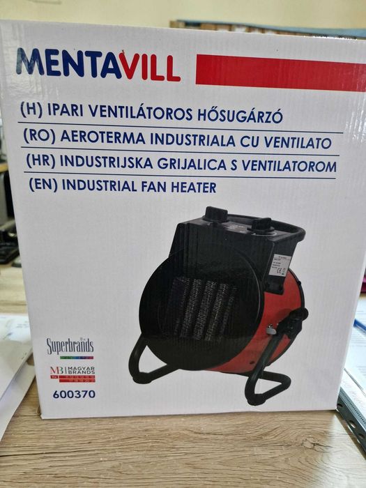 Vand aeroterma industriala cu ventilator