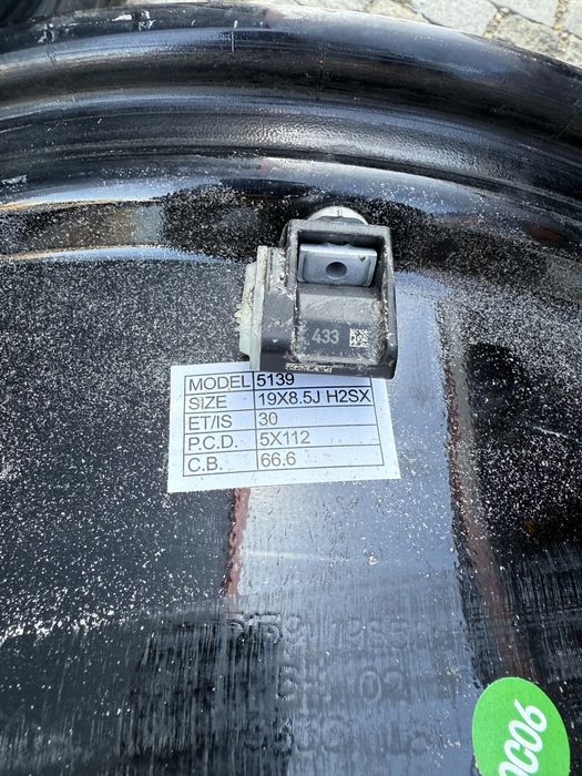 Промоция - джанти с датчици 19” 5х112 за БМВ BMW wheels опция гуми