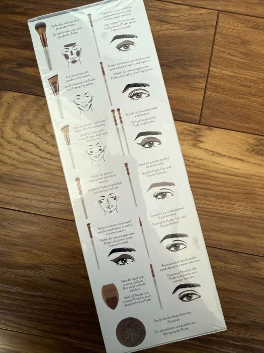 Комплект четки за грим Luvia Cosmetics Prime Vegan Pro