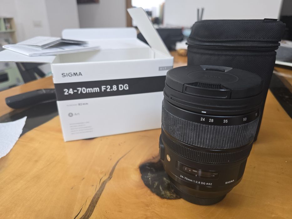 Sigma art 24-70 f 2.8 canon