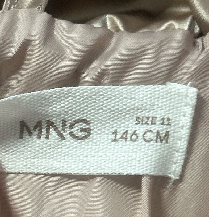 Geaca fete Mango aurie 146 cm (11 ani)