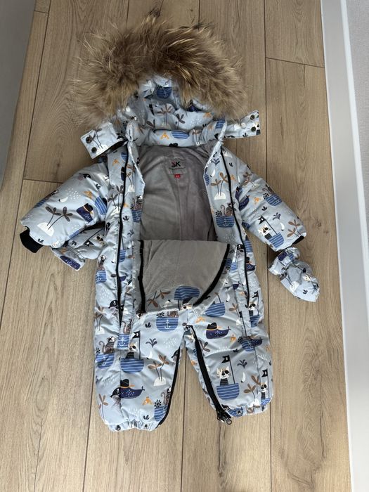 Косбинезон зимний детский 68 см