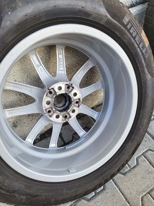 Jantd aliaj R17 BMW X3, anvelope iarna Pirelli 225 60 18