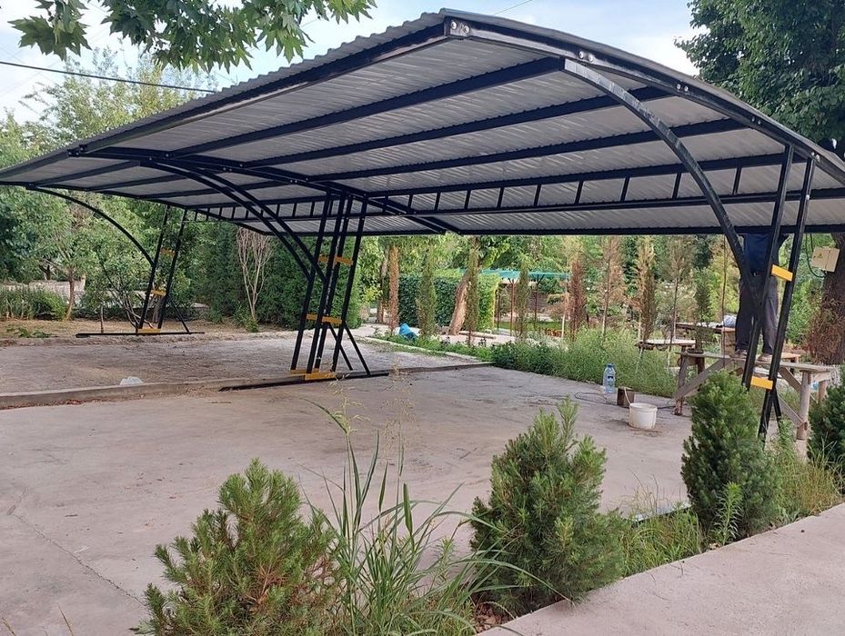 Авто навесы, Ворота, Двери Avto/Naves, Darvoza Eshiklar