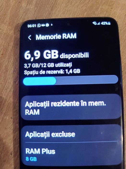 Samsung Galaxy S20 Plus 5G,Cosmic Black,8GB RAM, 128GB,