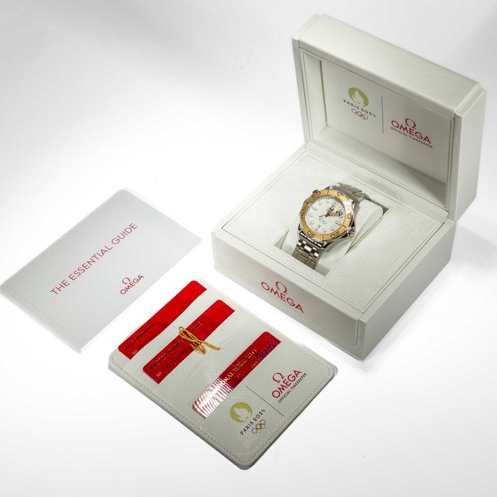 Omega Seamaster Diver 300M Paris 2024 522.21.42.20.04.001 Moonshine™ Gold & Steel