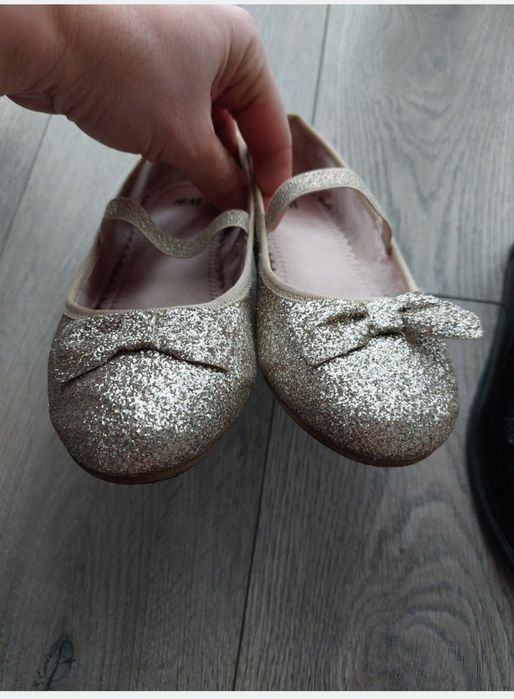 Pantofi piele Next 33, balerini H&M 33