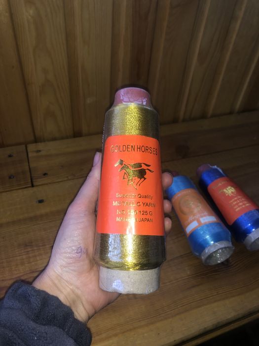 Нитки люрикс