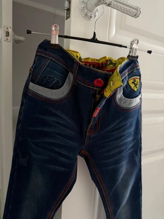 Утеплённые джинсы