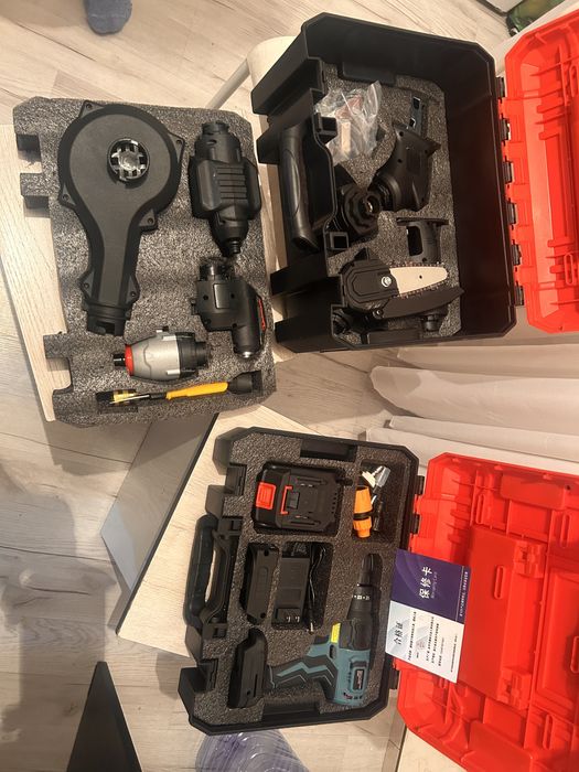 Интсрументы набор 9 в 1 электроинструменты