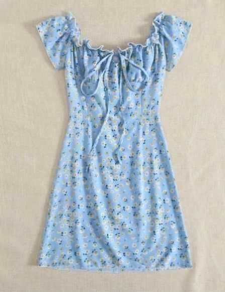 Rochie Noua de la United Colors of Benetton , Blue light floral