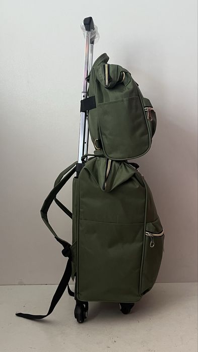 Раница на колелца + чанта (с безплатна доставка)