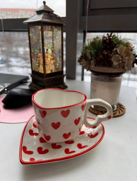 чашка + тарелка chashka tarelka