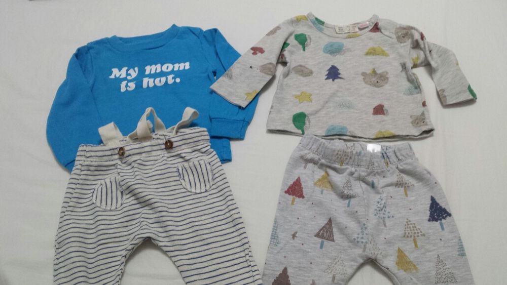 Lot hăinuțe bebe 0-9 luni (H&M,Zara,Primark)