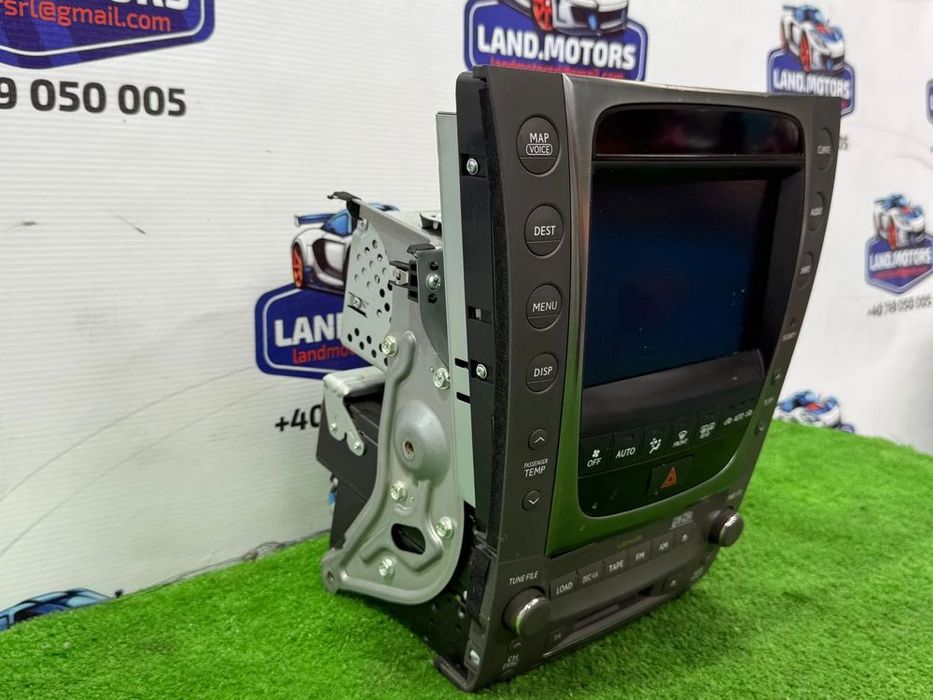 CONSOLA CENTRALA / DISPLAY NAVIGATIE / ECRAN CONTROL MEDIA / BUTOANE LEXUS GS 300 III 2009 3.0 BENZINA SEDAN COD OEM 86120-30G20-E0-2 HGPK000601EW 861