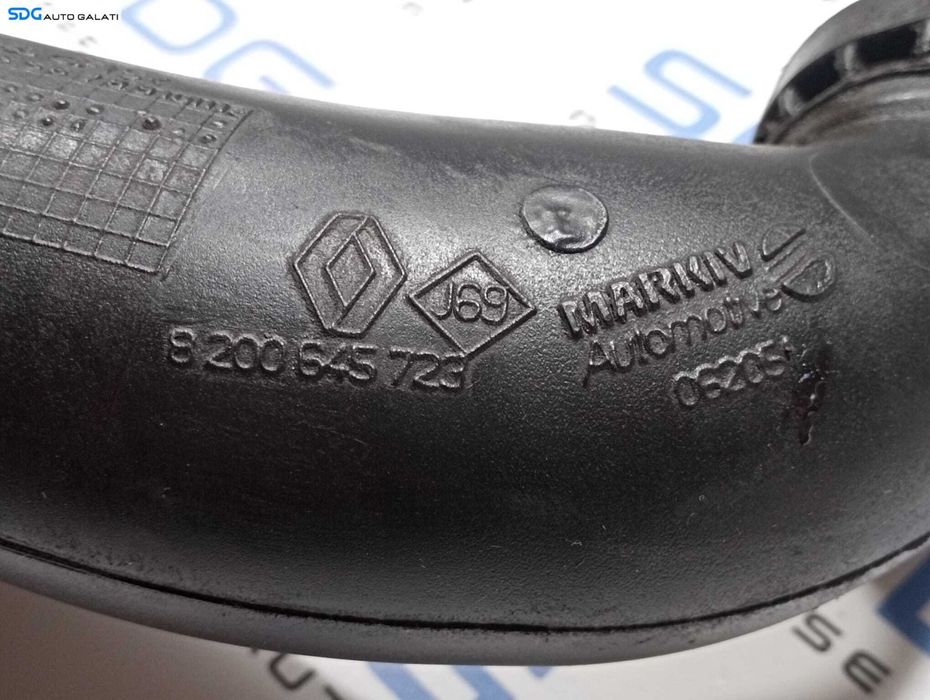 Tub Tubulatura Conducta Admisie Presiune Aer Intercooler Turbo Turbina Turbosuflanta Dacia Lodgy 1.5 DCI 2012 - 2017 Cod 8200545723 [M4416]