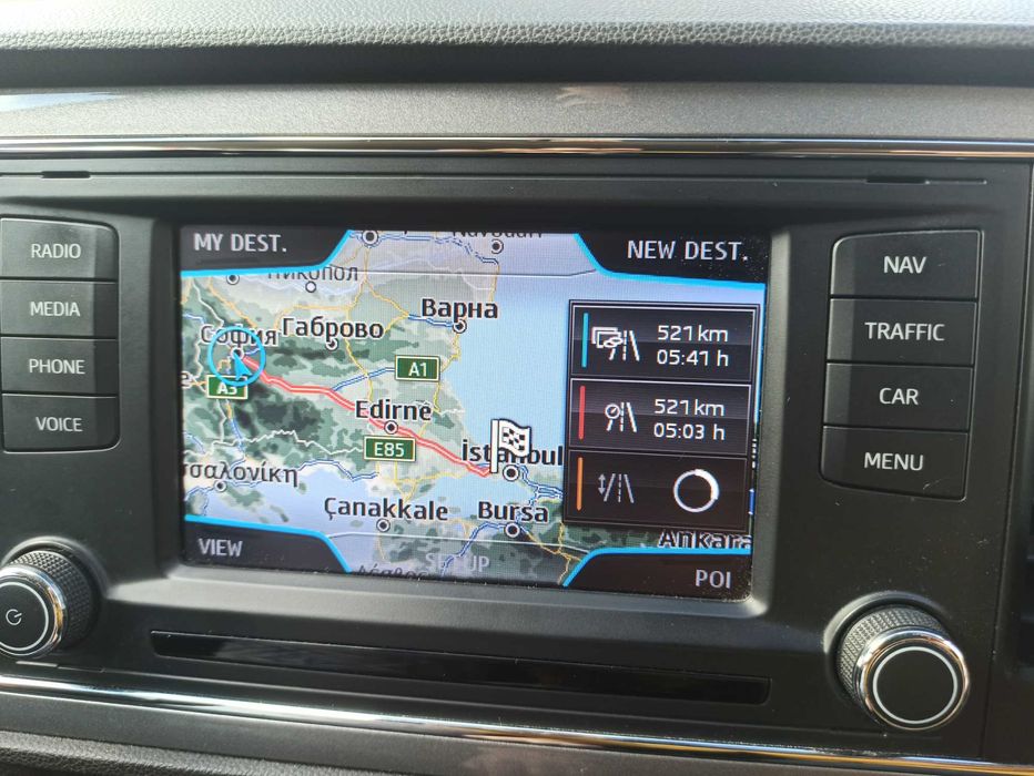 2025 SD карта за навигация Сеат 5FO SEAT Leon Altea  Ibiza Toledo MIB1