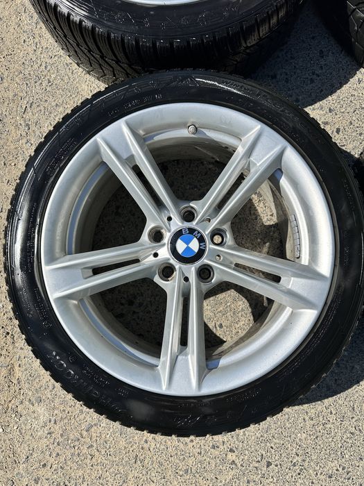 Set Roti Iarna Originale BMW 18" Style 397 Seria 3 F30 F31 F34 Seria 4 F32 F36 - Anvelope Hankook 2023 ca noi