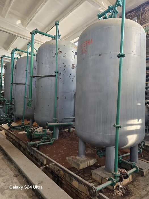 Rezervor metalic bazin fosa septică rezervoare bazine 10mc = 60mc