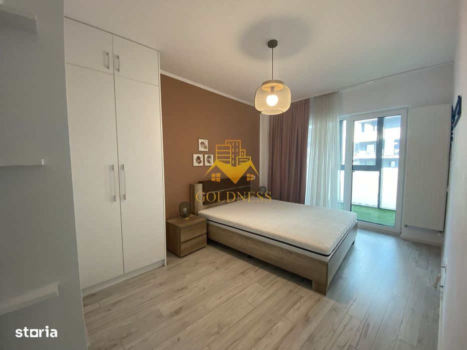 2 camere decomandate Buna Ziua, bloc nou, parcare, etaj intermediar!