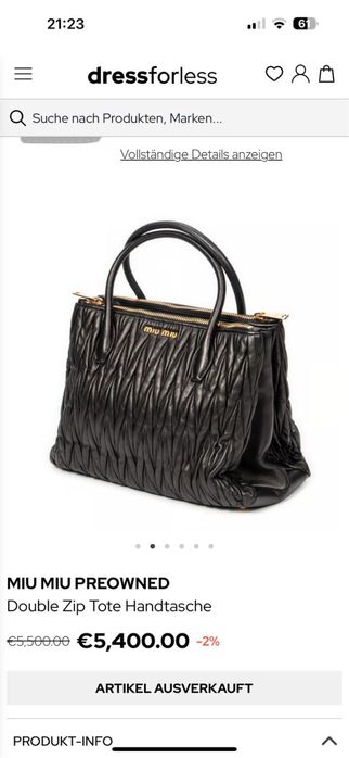 Geanta Miu Miu din piele ,originala % !