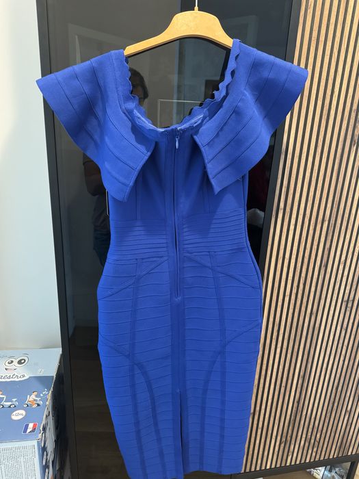 Rochie albastru royal Bablyon (Ombre), de ocazie/ zi