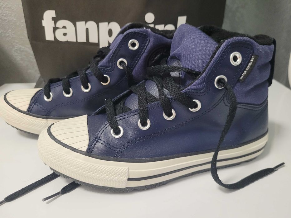 Детски кецове на Converse кожа 35 номер