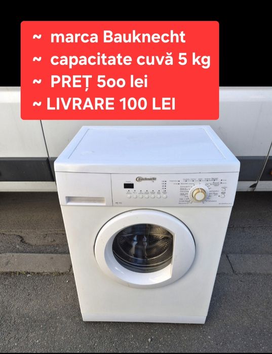 Masini de spalat rufe automate.  Import Germania.