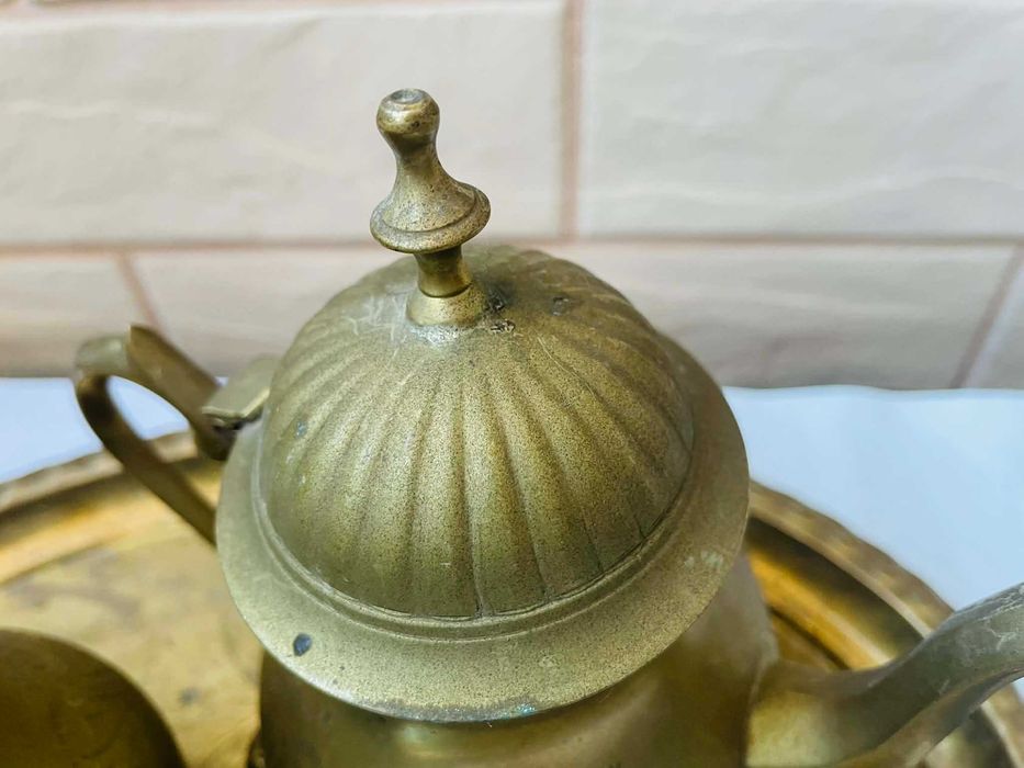 Красив месингов комплект от Англия